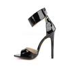 Pleaser - SEXY19 Ankle strap sandal - Black Product image
